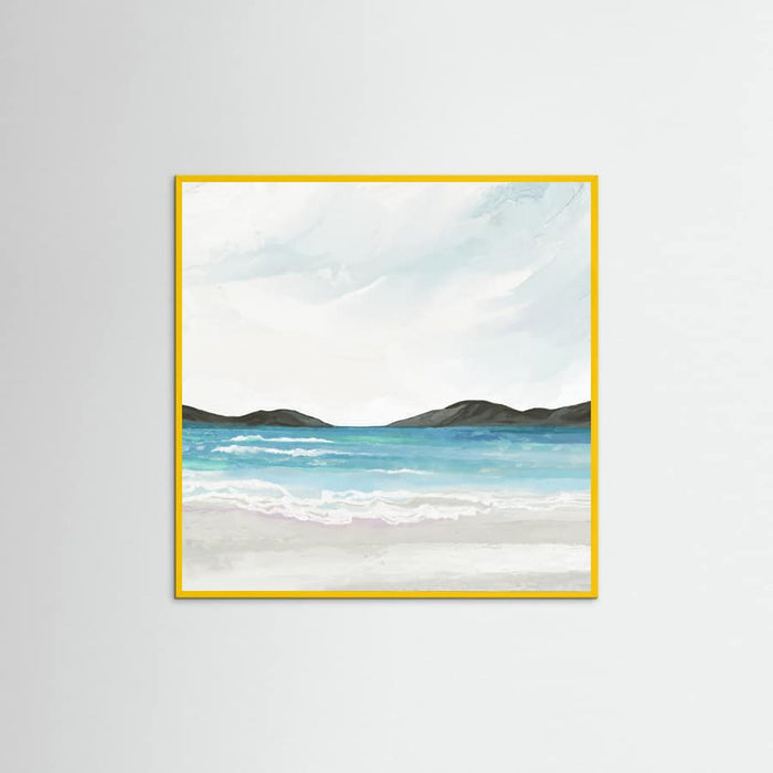 Affiche Beach Oil painting – affiche et impression d’art