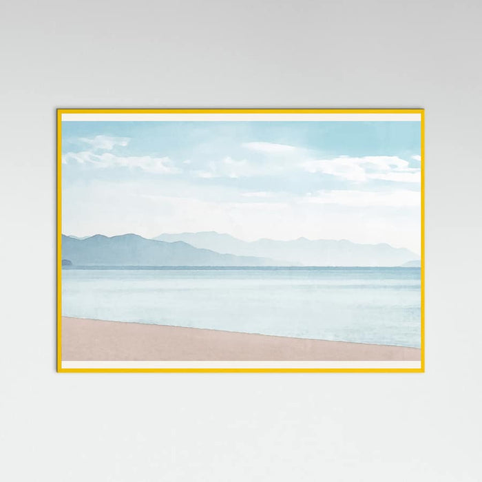Beach View Poster – poster and art print