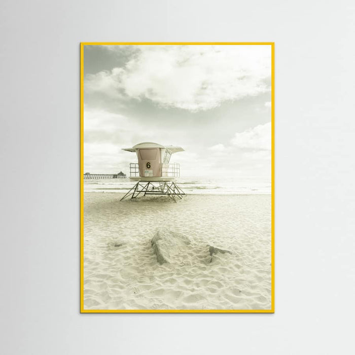 Affiche CALIFORNIA Vintage Imperial Beach – affiche et impression d’art