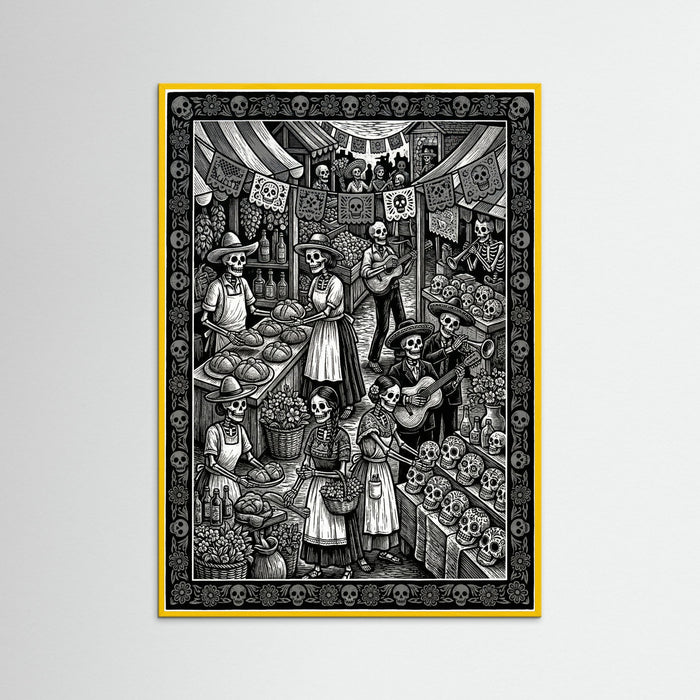 Yellow Wood Calavera Tapatia Chronicle