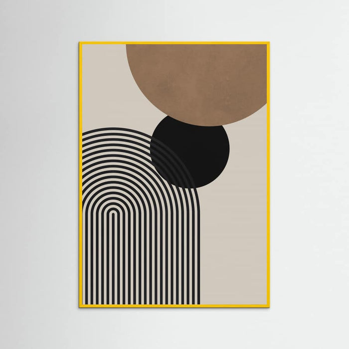 Poster Composition lines and circles 4 – poster e stampa artistica