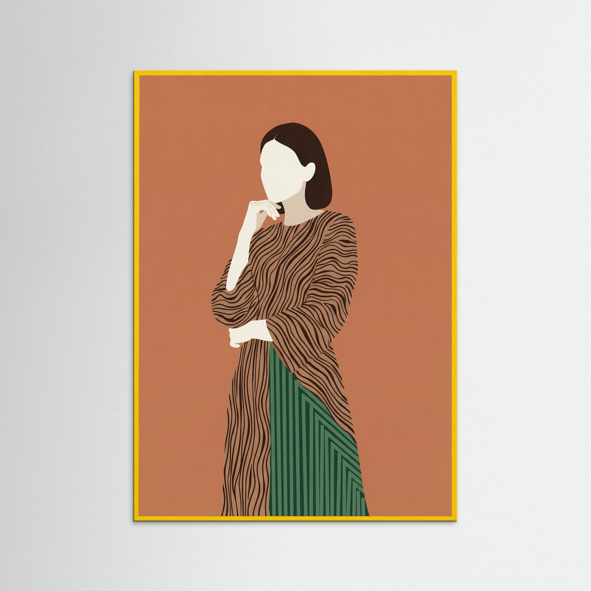 Yellow Wood Contemplative Form