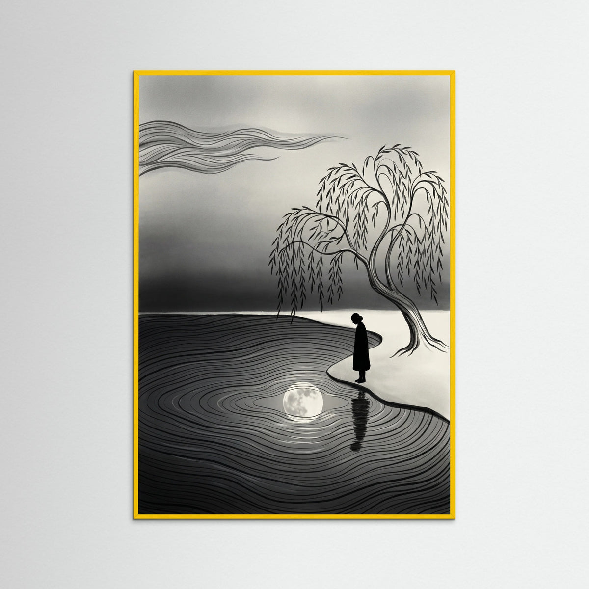 Yellow Wood Contemplative Horizon
