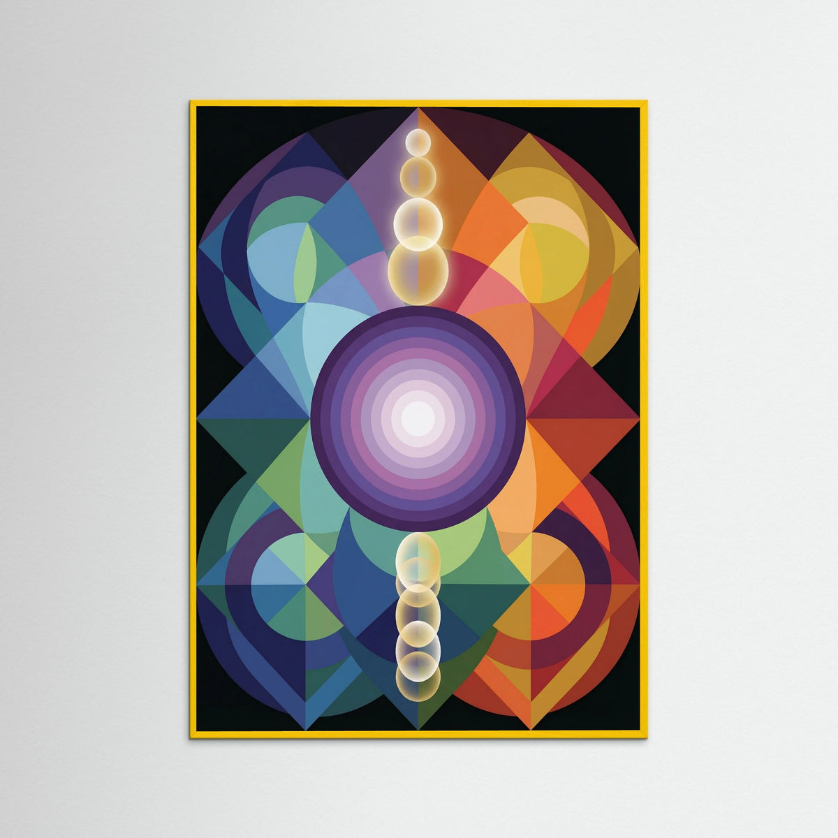 Yellow Wood Cosmic Color Ascent