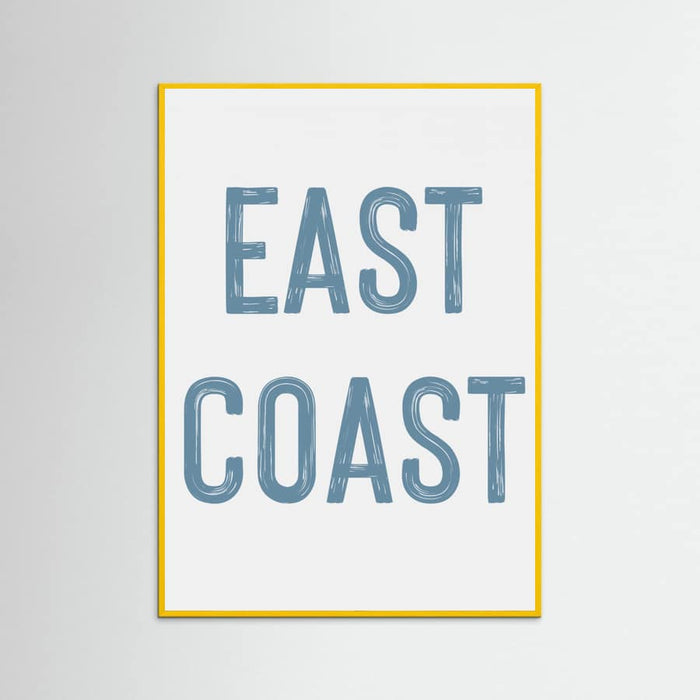 East Coast - Vertical Poster – Poster und Kunstdruck