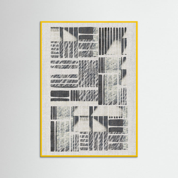 Yellow Wood Linear Echoes 1 Poster