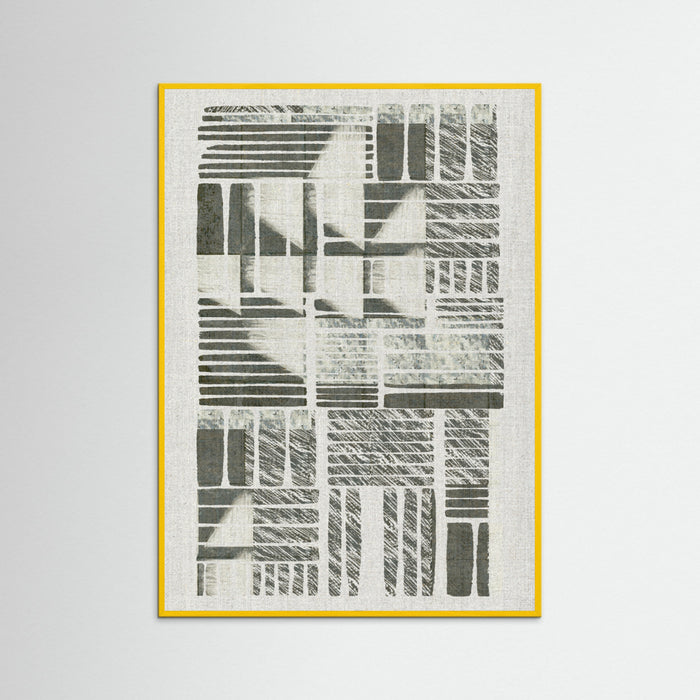 Yellow Wood Linear Echoes 2 Poster