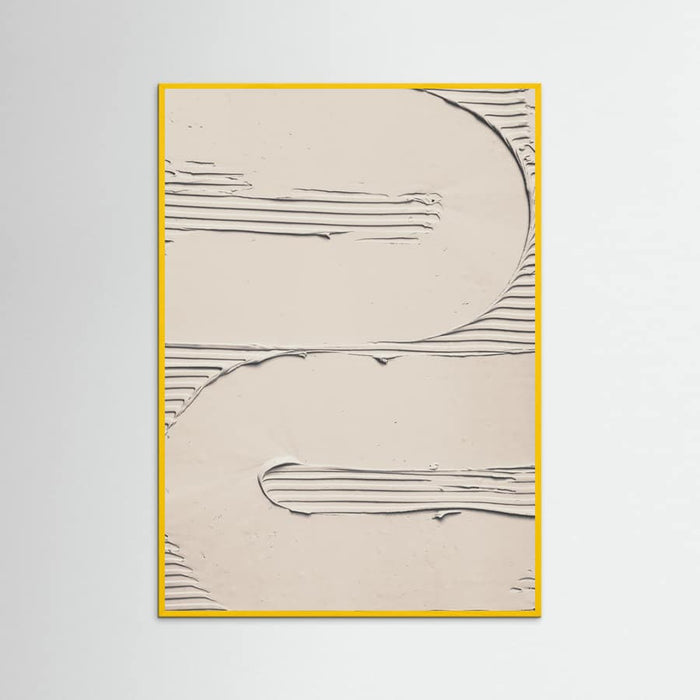 Mud Texture 11 Beige Poster – plakat og kunsttryk