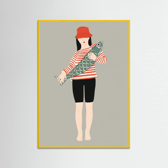 My fish Poster – Poster und Kunstdruck