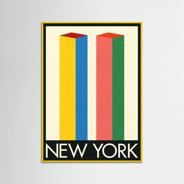 Póster New York Twin Towers – póster e impresión artística