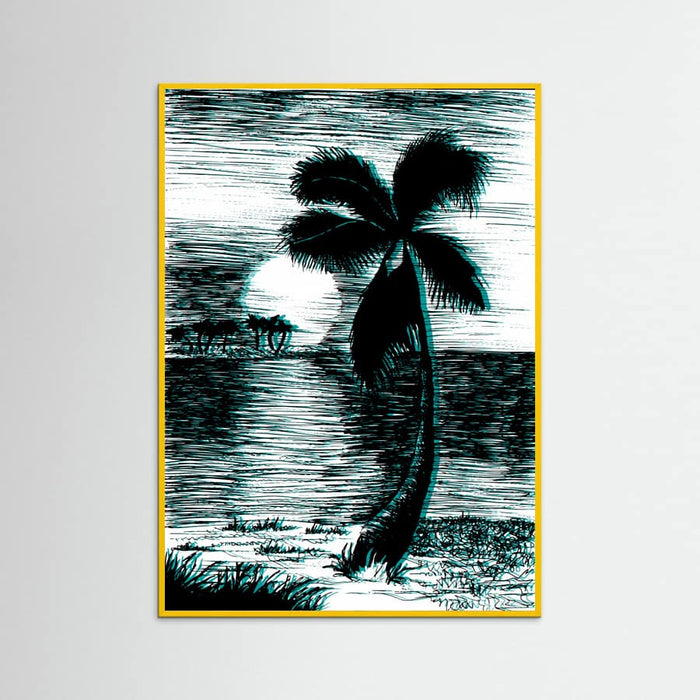 Palm5 Poster – poster and art print