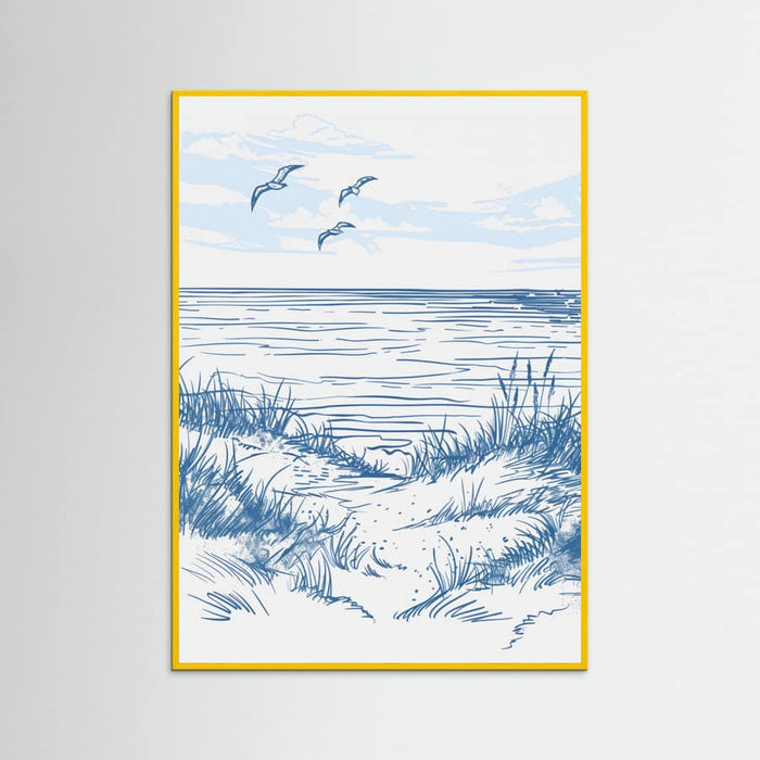 Poster Seascape Sketch – poster e stampa artistica