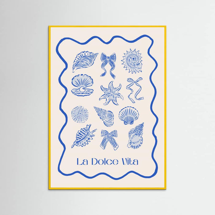 Shells & Bows Poster – poster och konsttryck