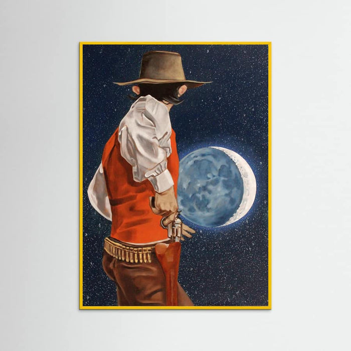 Yellow Wood Shoot the Moon Poster