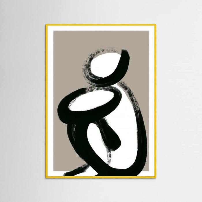 Sit And Wait Poster – Poster und Kunstdruck