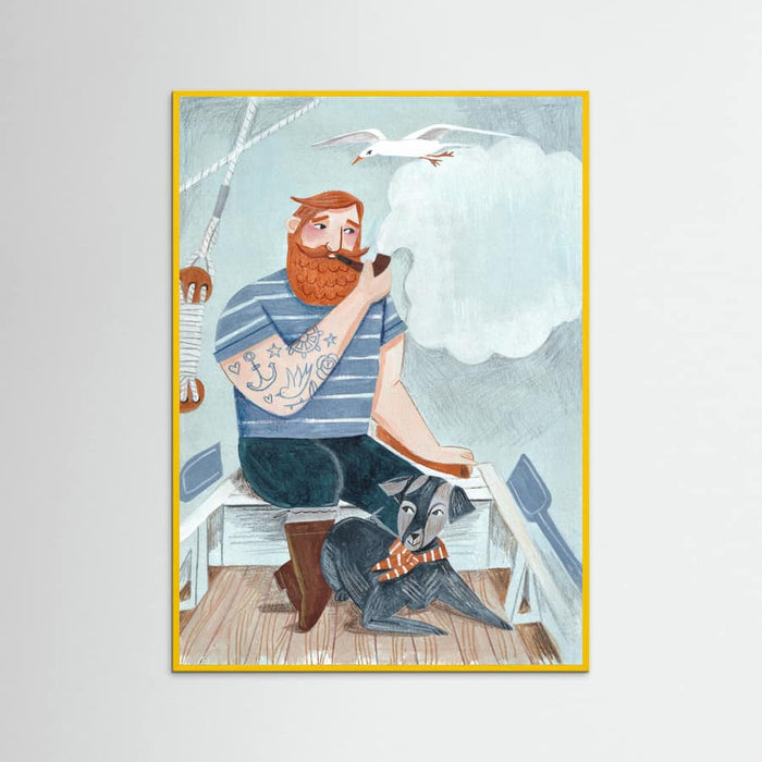 Póster Skipper and Dog – póster e impresión artística