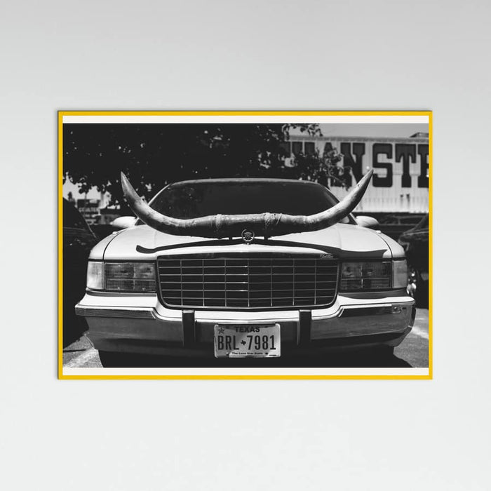 Yellow Wood Texas Ride Poster