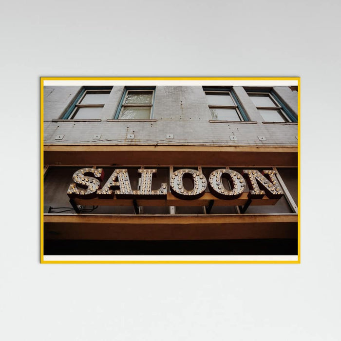 Ventura Saloon Poster – poster and art print