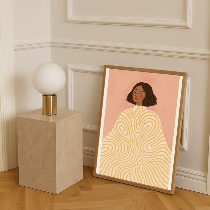 Patterned Presence – póster e impresión artística