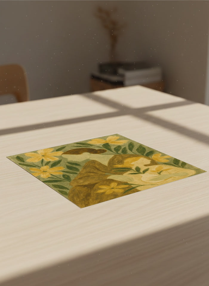 Muted Garden – póster e impresión artística