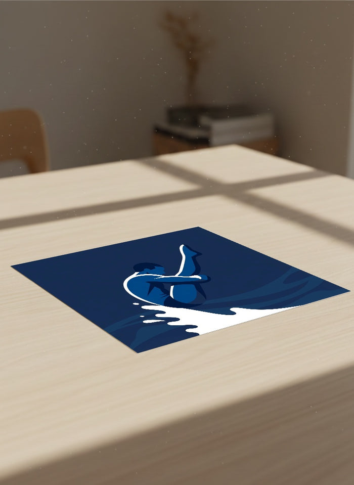 Laurents Blue Jersey – poster e stampa artistica