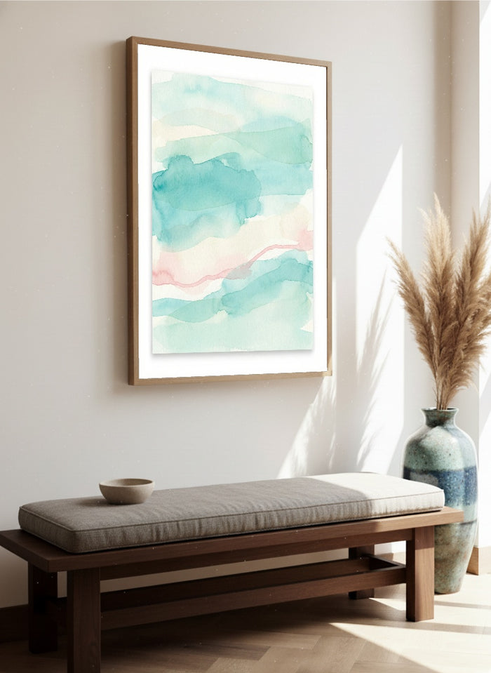 Emerald Softness – plakat i druk artystyczny