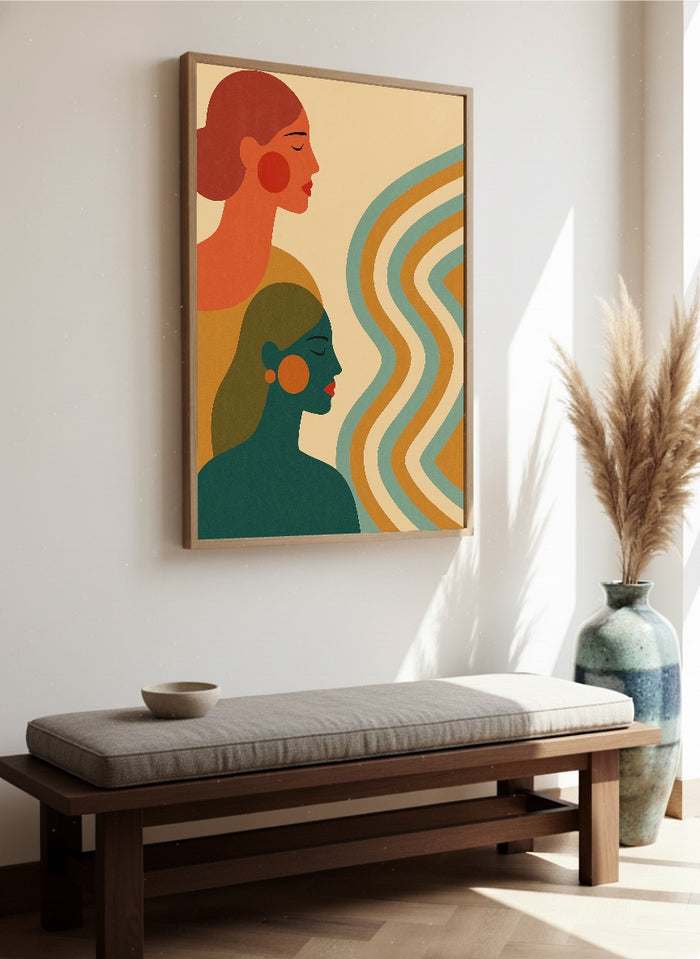 Silhouette Stillness – affiche et impression d’art