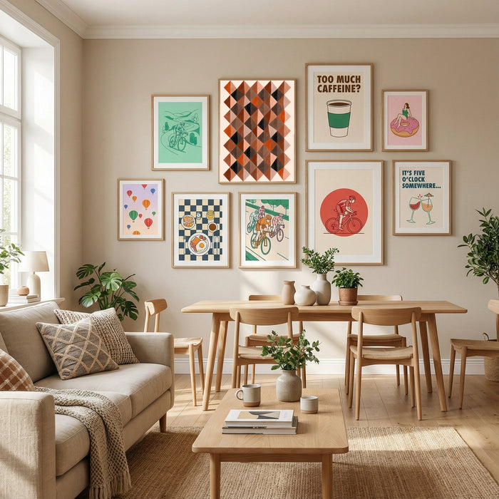 3x4 25 Poster by Elena Ristova in Define Your Sanctuary gallery wall
