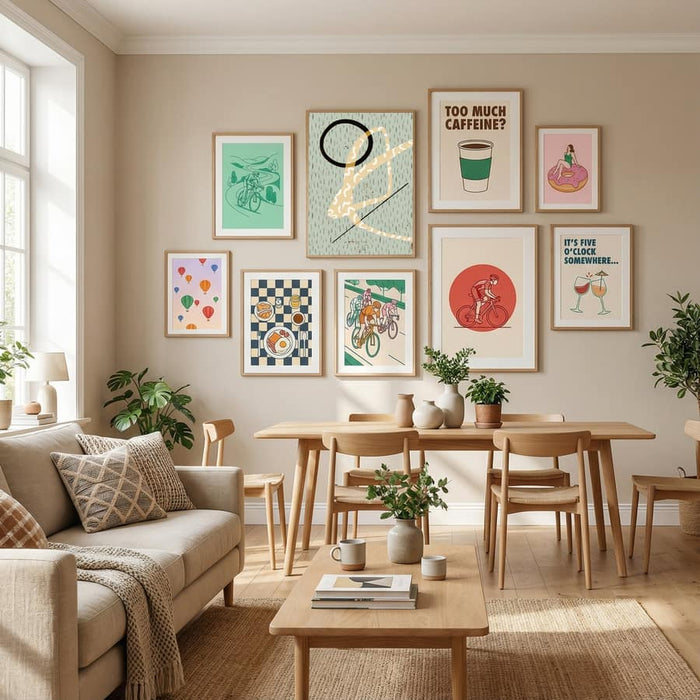 Balancegame(patternline) Poster by Treechild in Define Your Sanctuary gallery wall