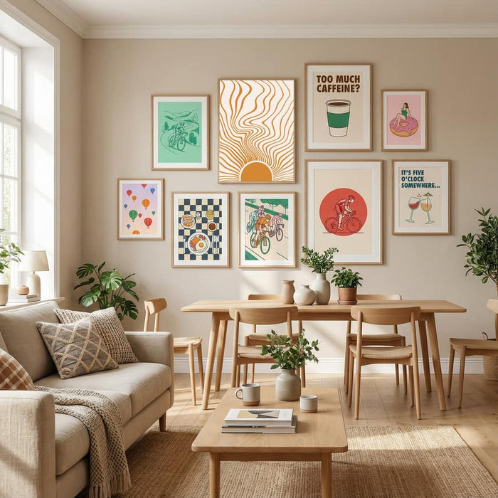 Bended Light Poster by CATS AND DOTZ in Define Your Sanctuary gallery wall
