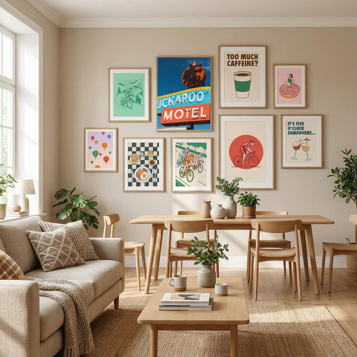 Buckaroo Motel Poster by Bethany Young in Define Your Sanctuary gallery wall