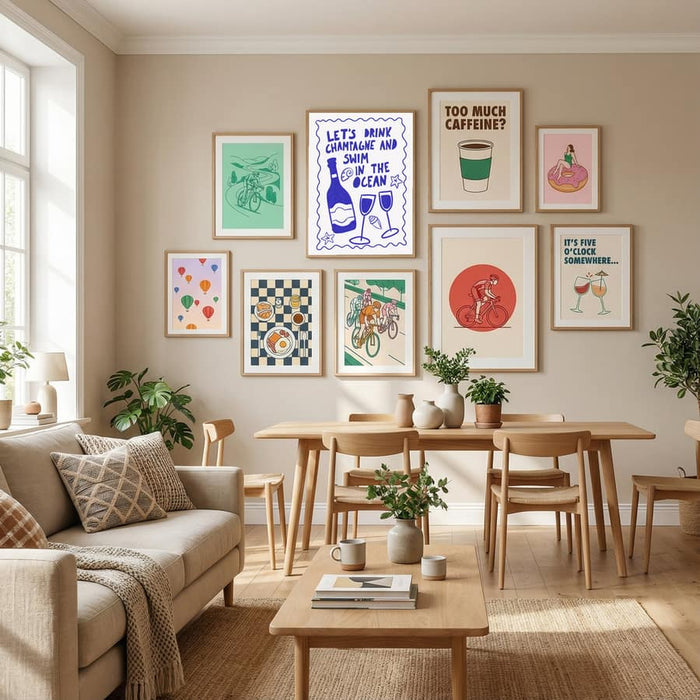 Plakat Champagne by the ocean – plakat i druk artystyczny