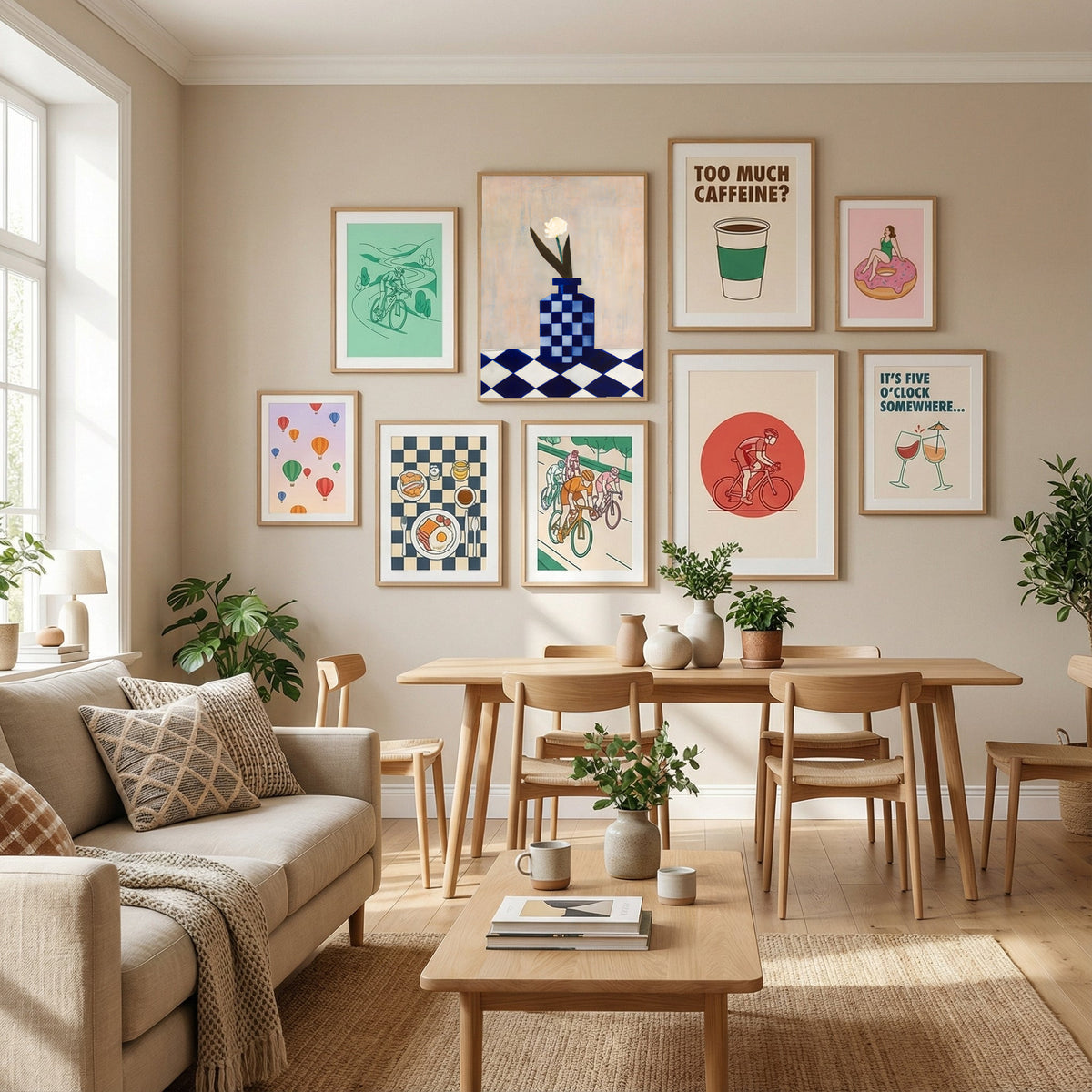Check the Vase Poster by Merel Takken in Define Your Sanctuary gallery wall