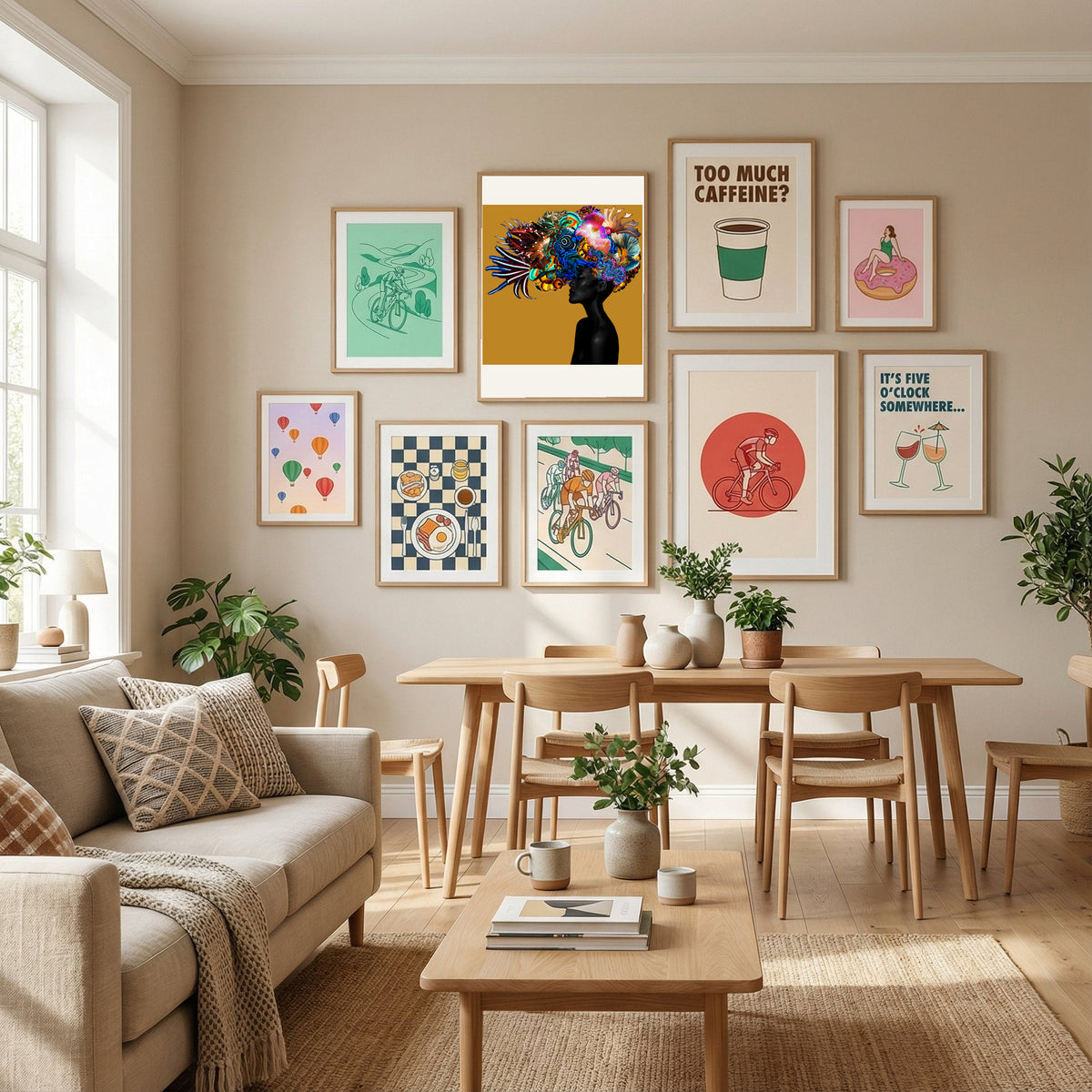 Crowning Glory II Poster by Lolita Lorenzo in Define Your Sanctuary gallery wall