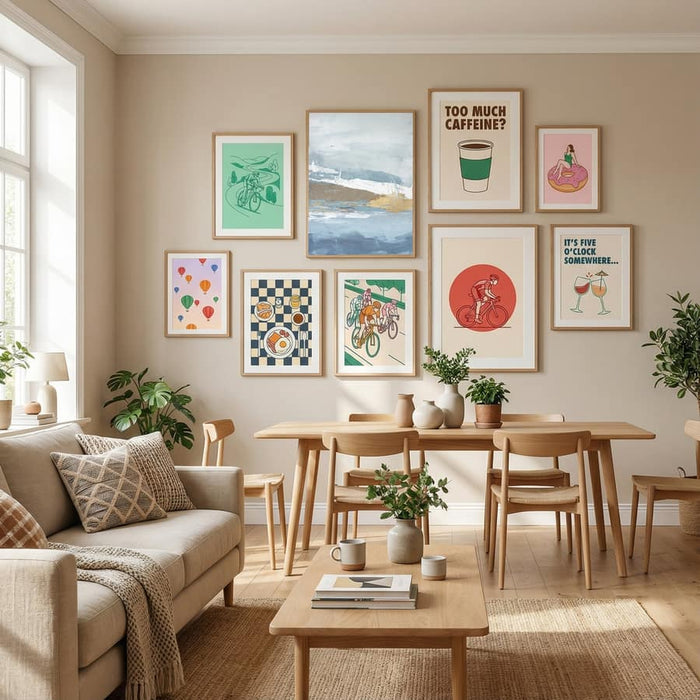 Delightful Chaos Poster – poster and art print