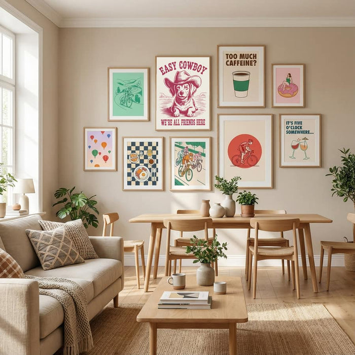 Easy Cowboy Poster – poster och konsttryck