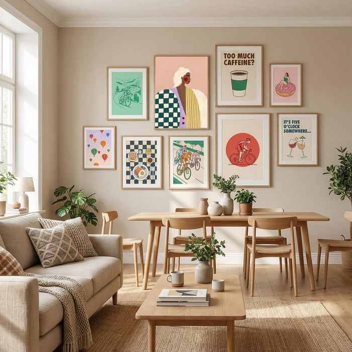 Funky Blouse Poster – poster and art print
