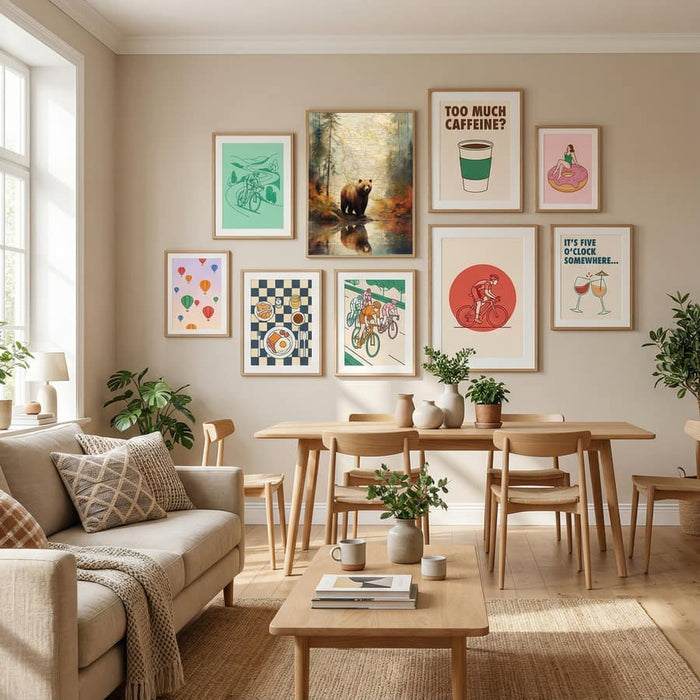Grizzly 2 Poster by Thomas Chedeville in Define Your Sanctuary gallery wall