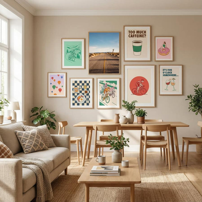 Joshua Tree Road Poster by Bethany Young in Define Your Sanctuary gallery wall