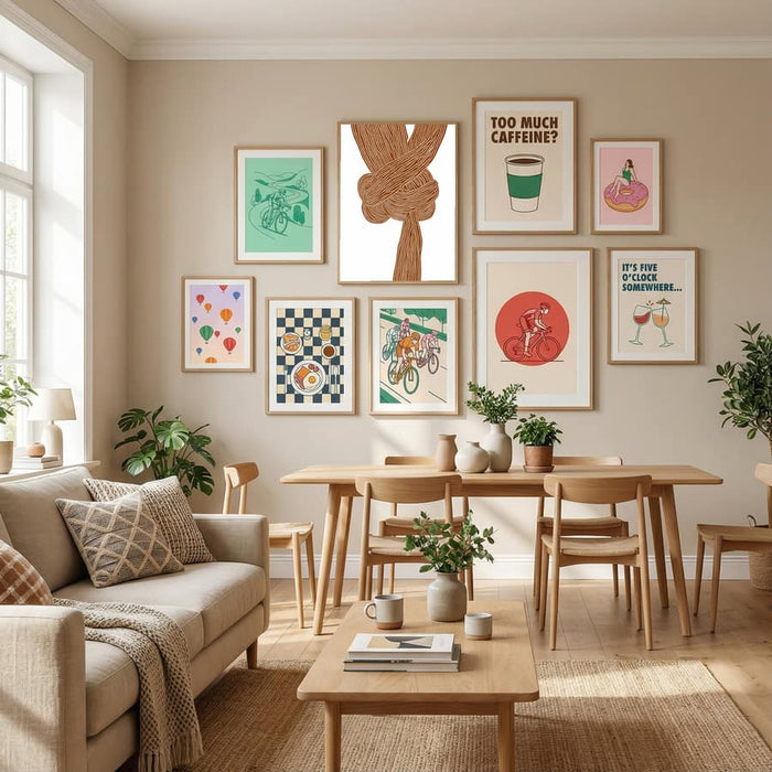 Knots No 4 Poster – poster and art print