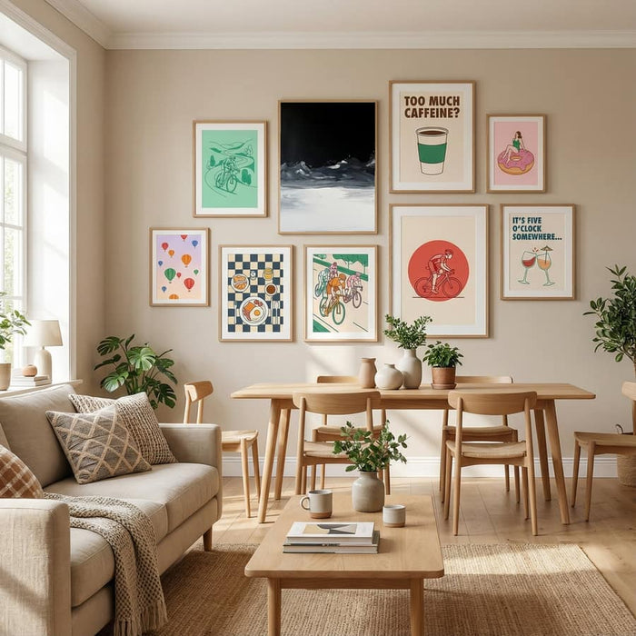 Mountains Poster – poster and art print