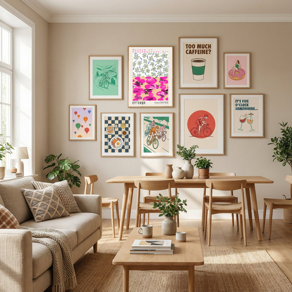 Museum of Contemporary Art Chicago Poster by Annick in Define Your Sanctuary gallery wall