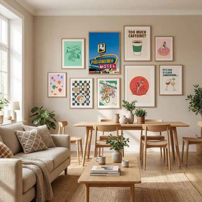 Palomino Motel II Poster by Bethany Young in Define Your Sanctuary gallery wall