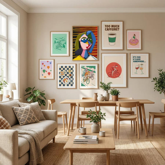 Poster Potrait inspired by picasso – poster e stampa artistica