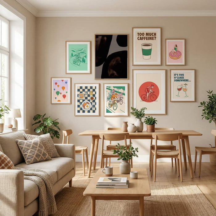 Shapes 14 Poster – poster and art print