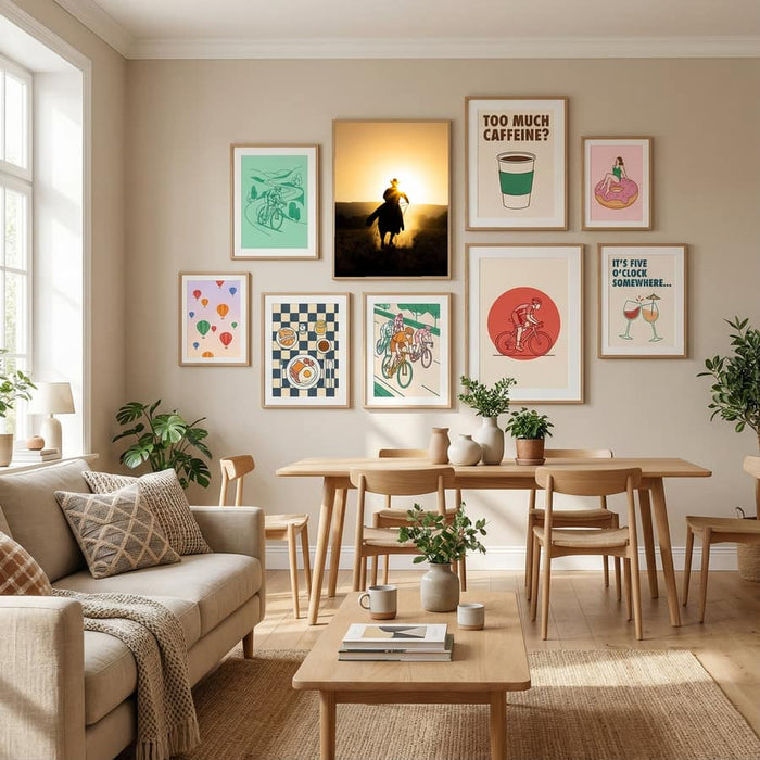 The Cowboy Poster by Matt Jacob in Define Your Sanctuary gallery wall