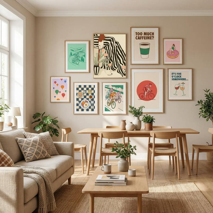 Tulips By My Feet Poster – poster and art print