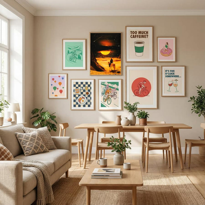 Western Space Adventure Poster by Taudalpoi in Define Your Sanctuary gallery wall