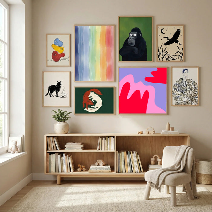 1 Poster by Angela Minca in Modern Curation gallery wall