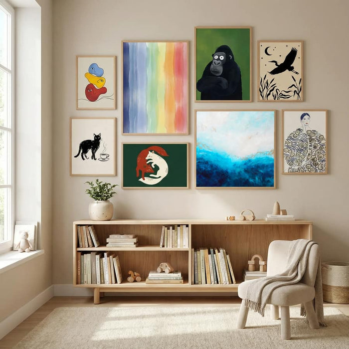 Plakat Blue Sea, golden Sunlight 1 – plakat i druk artystyczny
